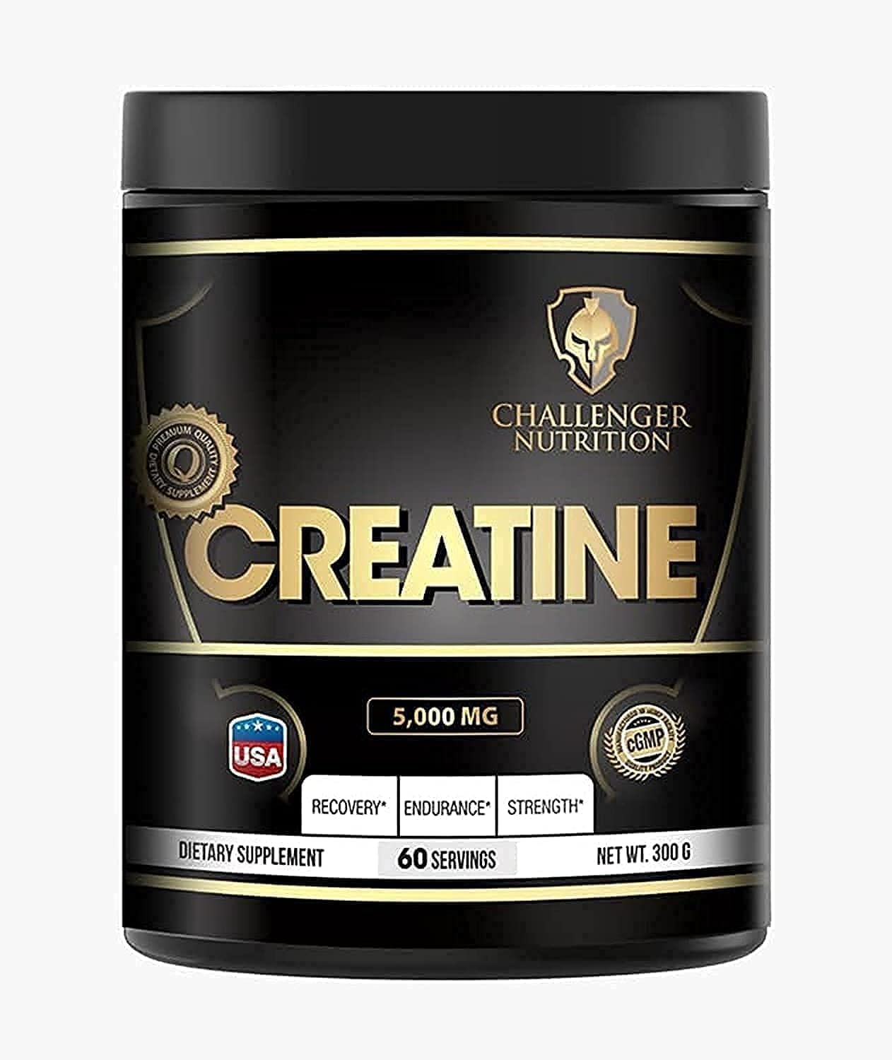 61MSOj3oRiL تشالنجر نيوتريشن كرياتين – 5000 مجم – 300 جرام - CHALLENGER NUTRITION Creatine – 5000mg – 300g - الصورة 1