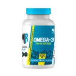 ماسل رولز أوميجا 3 – 100 كبسولة جيلاتينية - Muscle Rulz Omega-3 – 100 Softgels