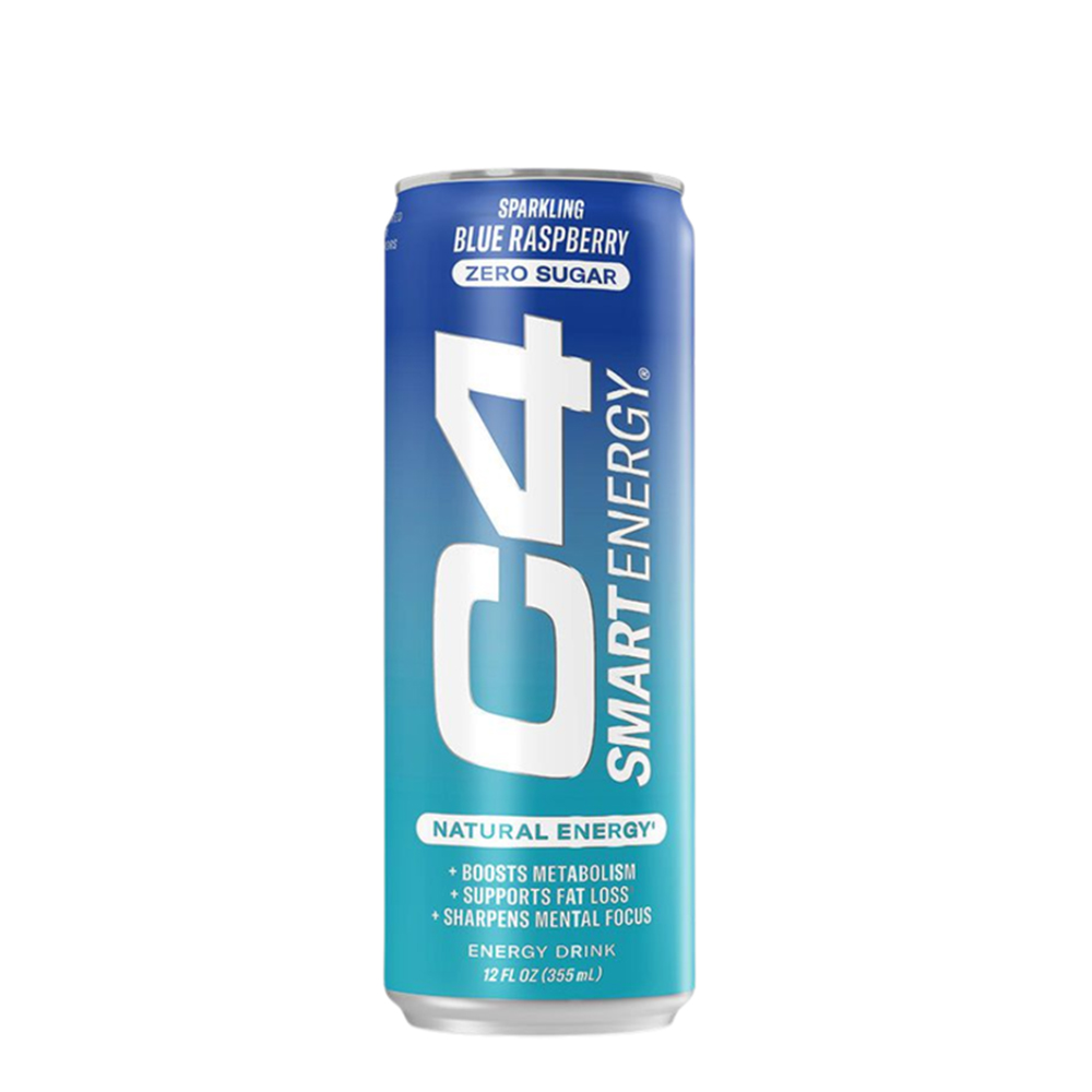 C4-CAN-BLUE-RASPBERRY-330-ML-1 سي فور إنرجي – بدون سكر - C4 Energy – Zero Sugar - الصورة 1