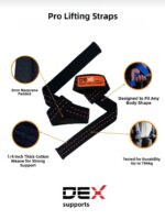 ⁦شدّاد حبل لرفع الأثقال – Lifting Straps⁩ - الصورة ⁦3⁩