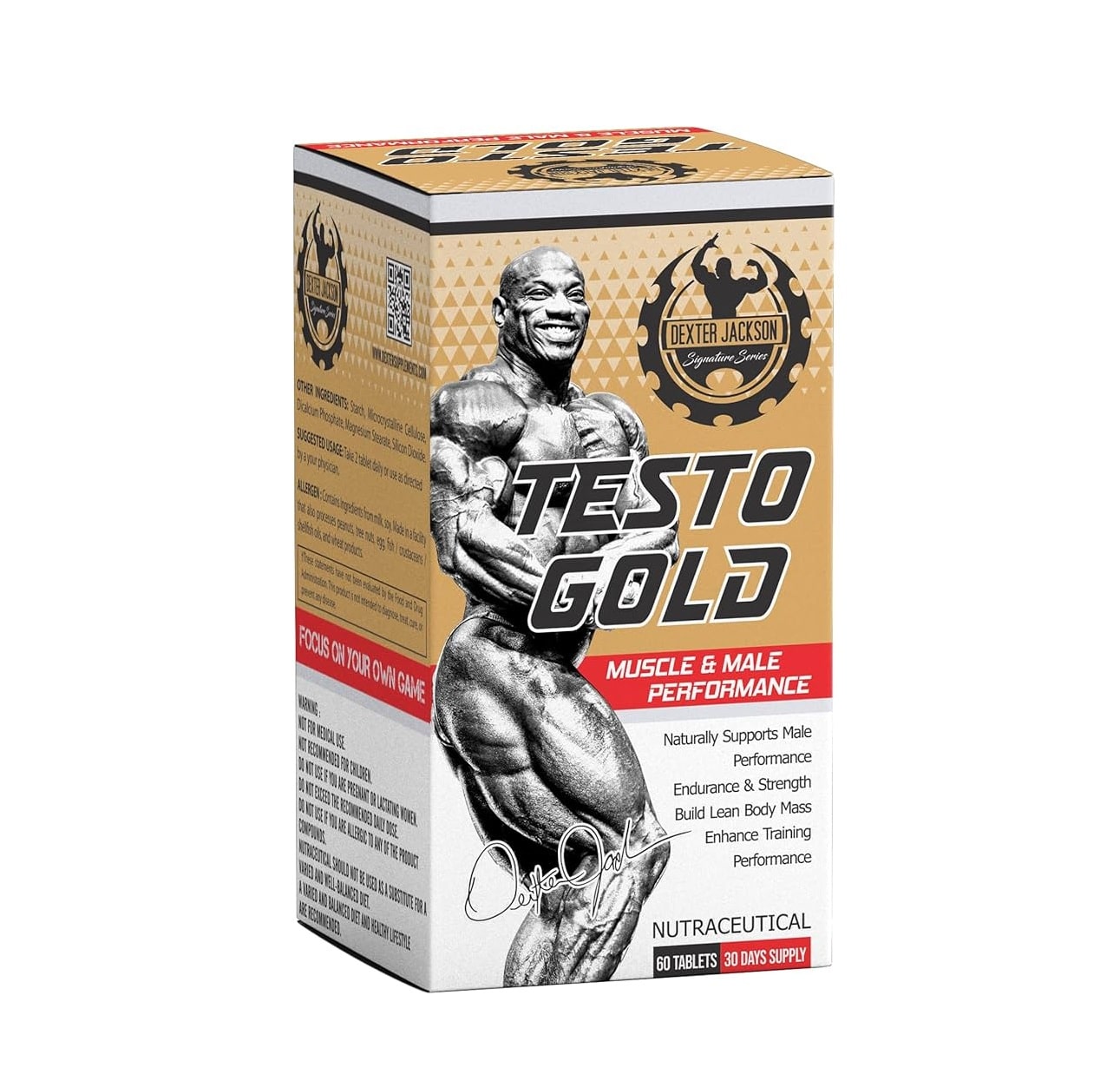 814CwpmkDRL._AC_UF1000,1000_QL80_ ديكستر جاكسون تيسترول جولد – 60 قرص Dexter Jackson Testrol Gold – 60 Tablets, 60 Servings, Unflavored - الصورة 1