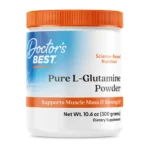 دكتورز بيست إل-جلوتامين بودر – 300 جم - Doctor's Best Pure L-Glutamine Powder