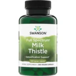 Swanson Full Spectrum Milk Thistle 500 مجم | 100 كبسولة نباتية | شوك الحليب لدعم صحة الكبد ومضادات الأكسدة